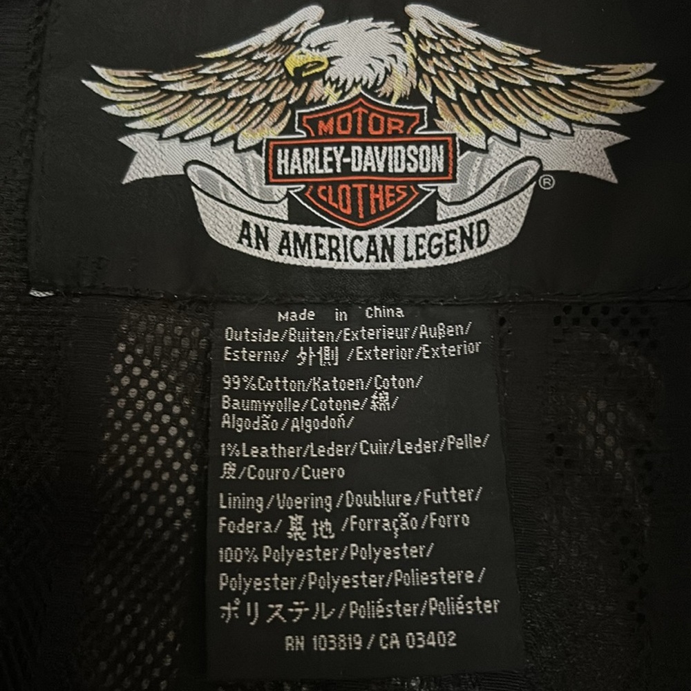 Harley Davidson Riding Jacket - Picture 4 of 4